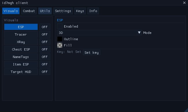 id7mgh client interface preview